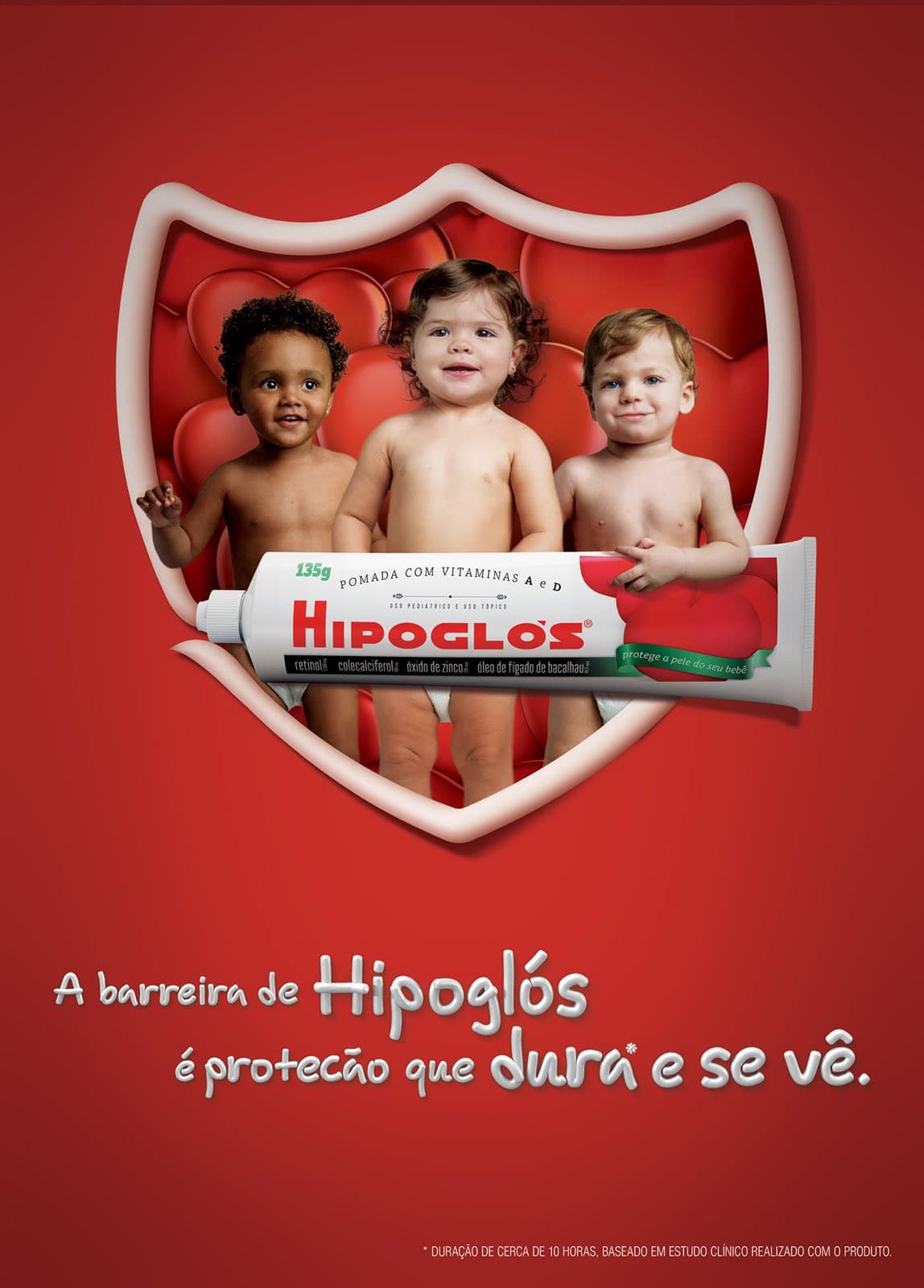 Cosmético Infantil - Creme - Hipoglós.